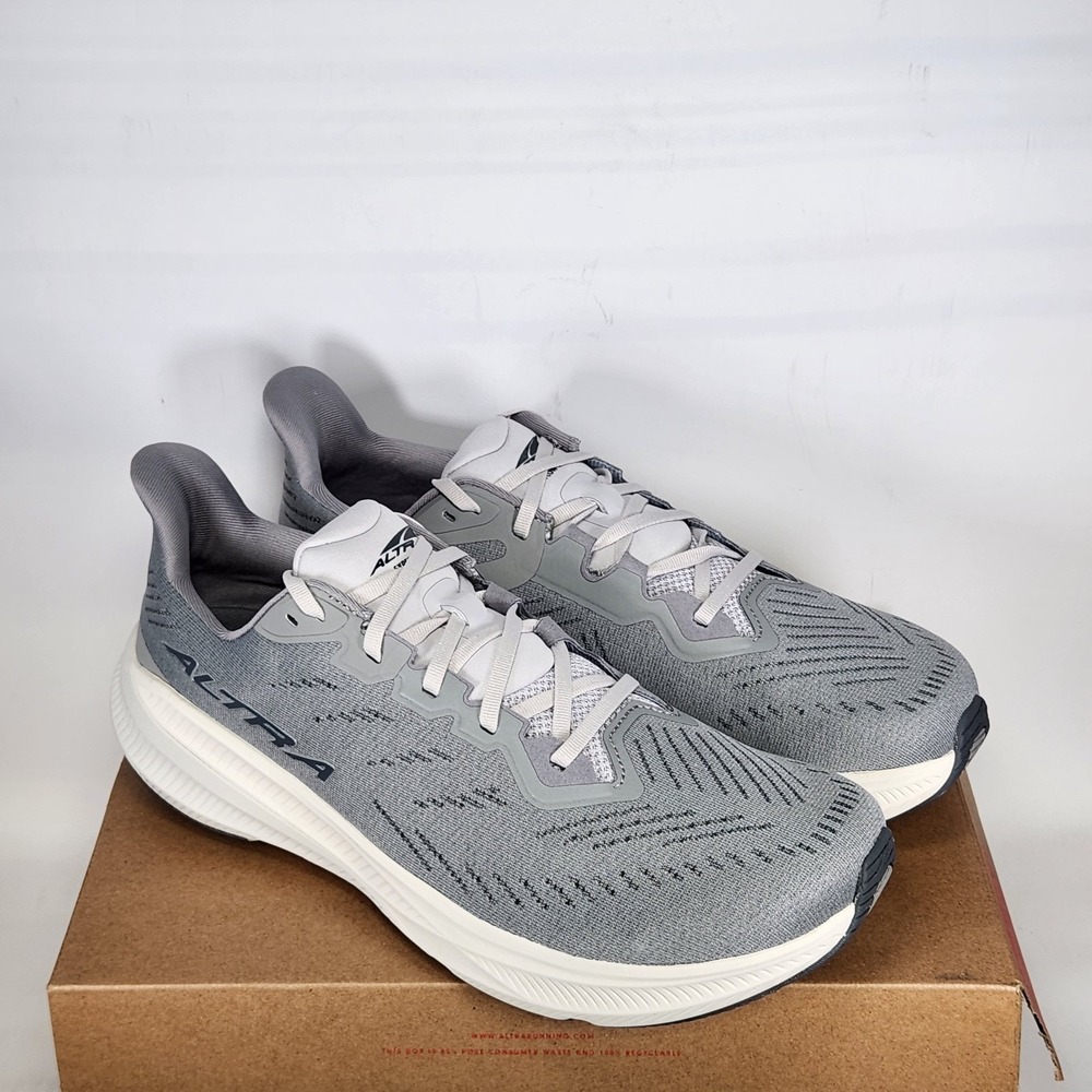 Altra Experience Flow 2 Running Shoe Men Size 10.5 Gray Low Drop Athletic - Picture 2 of 7